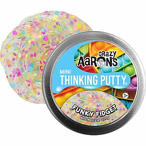 Crazy Aaron's Funky Fidget Thinking Putty 2" Tin