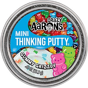 Mini Gummy Grizzly - 2" Thinking Putty Tin