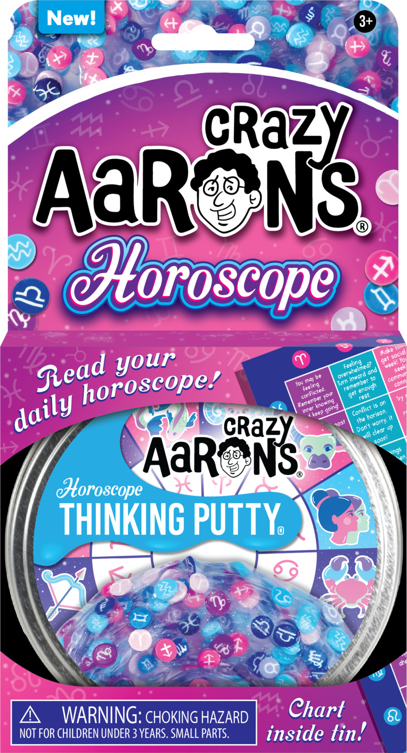 Horoscope 4 Thinking Putty Tin - The Toy Box Hanover