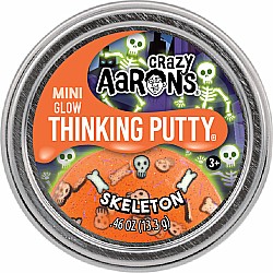 Mini Skeleton - 2" Thinking Putty Tin