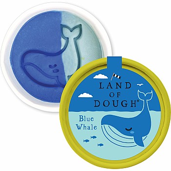 Land of Dough Blue Whale 1 ounce Mini Cup 