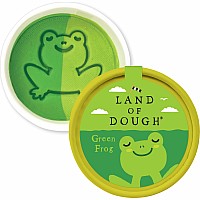 Land of Dough Green Frog 1 ounce Mini Cup