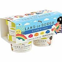 Land of Dough Mini 4 Pack - Rainbow