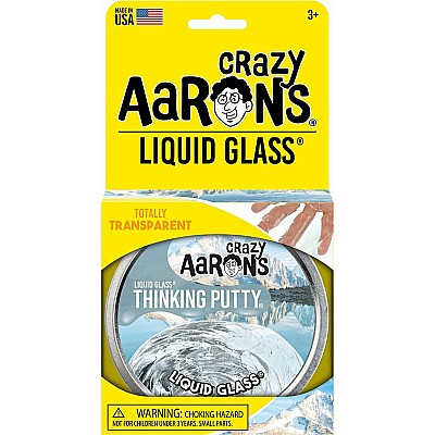 Crystal Clear Liquid Glass Thinking Putty