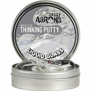 Crystal Clear Liquid Glass Thinking Putty