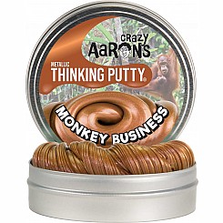 Crazy Aaron's Monkey Business Metallic Putty 4" Tin
