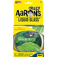 CRAZY AARON'S Morning Dew Liquid Glass Thinking Putty 4" Tin