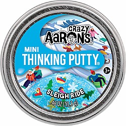 Mini Sleigh Ride - 2" Thinking Putty Tin