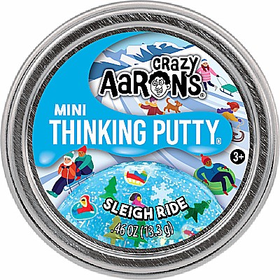 Mini Sleigh Ride - 2" Thinking Putty Tin