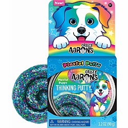 Crazy Aaron's Thinking Putty Tin, Playful Puppy Trendsetter