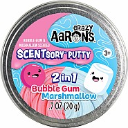 Crazy Aaron's SCENTsory® Bubblegum/Marshmallow - 2.75" Thinking Putty Tin