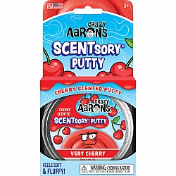 Crazy Aaron's SCENTsory Thinking Putty - Very Cherry