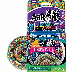 Crazy Aaron's Thinking Putty Tin, Social Butterfly Trendsetter