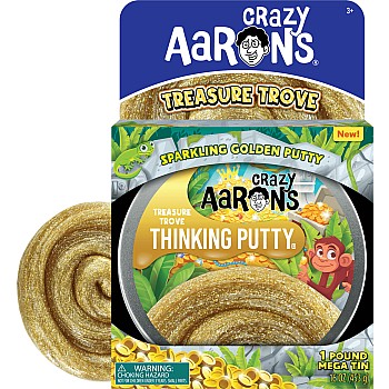 Crazy Aaron's Thinking Putty Tin, Treasure Trove (1lb Mega Tin)