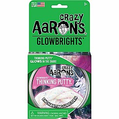 Crazy Aaron's Enchanting Unicorn Glow-in-the-Dark Putty 4" Tin