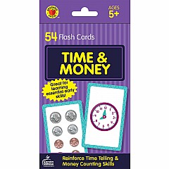 Time And Money Flash Cards, Grades K - 3