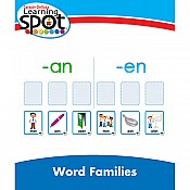 Word Families Learning Spot Lessons, Grade K