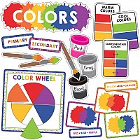 Colors Mini Bulletin Board Set