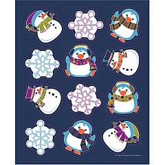 Winter Fun Shape Stickers