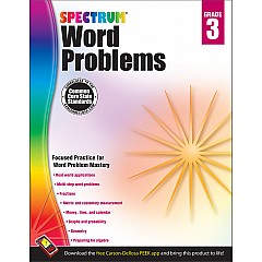 Spectrum Word Problems (3) Book