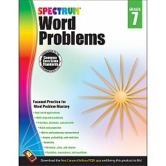 Spectrum Word Problems (7) Book