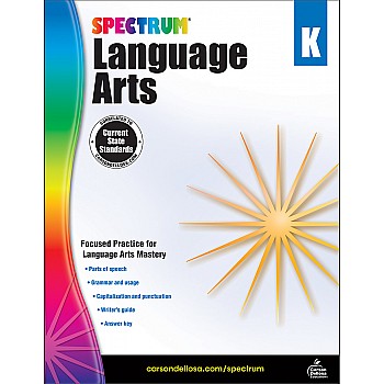 Spectrum Language Arts (K) Book