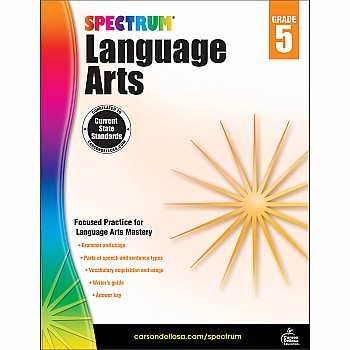 Spectrum Language Arts (5) Book
