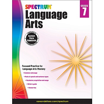 Spectrum Language Arts (7) Book