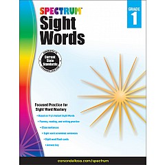 Spectrum Sight Words (1) Book