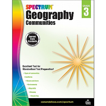 Spectrum Geography: Communities (3) Book