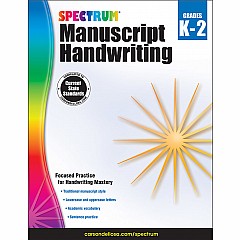 Spectrum Manuscript Handwriting (K - 2) Book