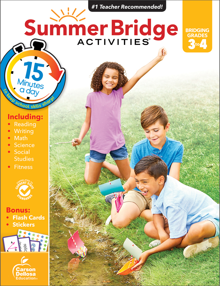 Summer Bridge Activities (3 - 4) Book