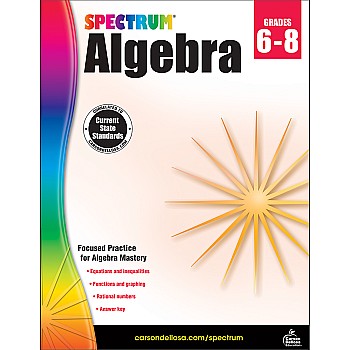 Spectrum Algebra (6 - 8) Book
