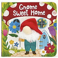 Gnome Sweet Home Mini Finger Puppet Board Book