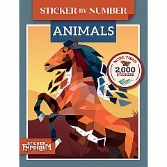Sticker by Number Animals : Sticker Emporium