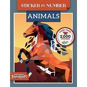 Sticker by Number Animals : Sticker Emporium