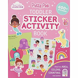 Pretty Pink Toddler Sticker Activity Book