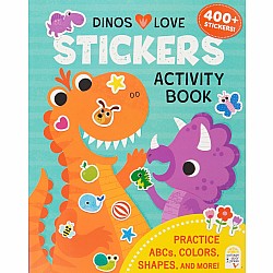 Dinos Love Stickers Activity Book
