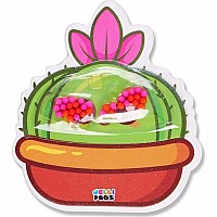 JelliPods Cactus Squishy Flower Sticker