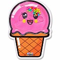 JelliPods Ice Cream Squishy Hot Sticker