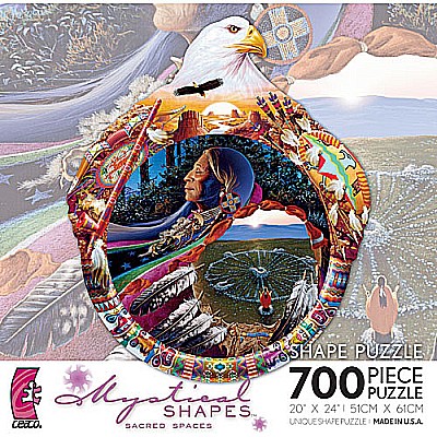 700 Piece Mystical Shapes: Sacred Spaces  Medicine Wheel