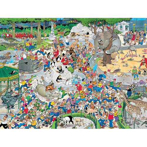 550 Piece Cartoon Capers - Eureka Puzzles