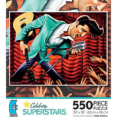 550 Piece Celebrity Superstars  Elvis