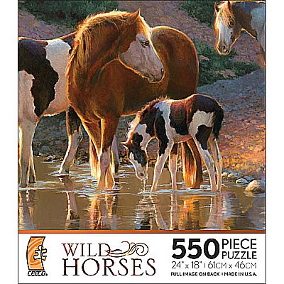 550 Piece Wild Horses  Night Cap
