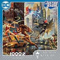 Dc Comics Thomas Kinkade - The Women Of Dc - 1000 Piece Puzzle