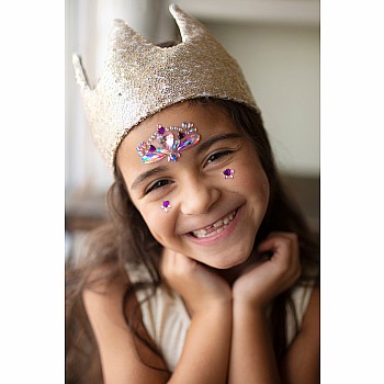 Gracious Gold Sequins Crown