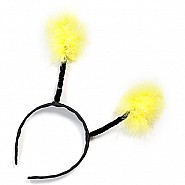 Bumble Bee Wings Headband (red, SM