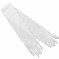 Storybook Princess Gloves, White