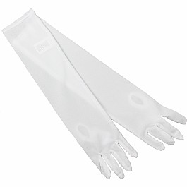 Storybook Princess Gloves, White