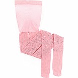 Rhinestone Tights (Light Pink)